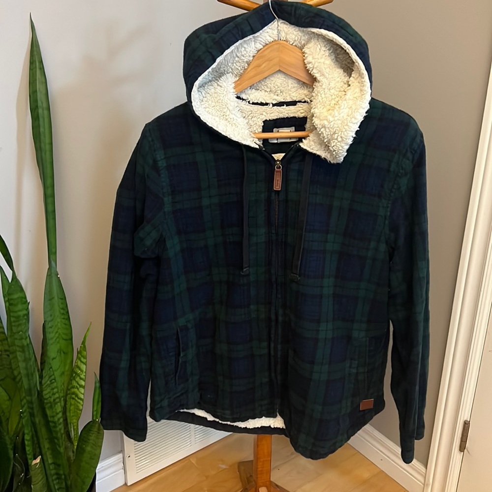 L.L Bean Relaxed Fit Plaid jacket - size Large